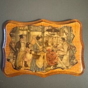 Vintage Anton Pieck Wall Decor Art Print Vintage Dutch Scenes